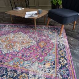 THE RUGS Marrakech Pink Large Area Rug & Runner Living Room 430 - Size: 160 cm x 230 cm - thumbnail 7