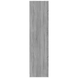 Berkfield Home Wardrobe Grey Sonoma 100x50x200 cm Engineered Wood - Size: 100 x 50 x 200 cm - thumbnail 5