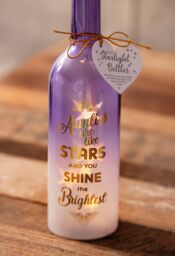 Boxer Gifts Women's Auntie Are Like Stars Luxe Starlight Bottle - Auntie Gift - thumbnail 4