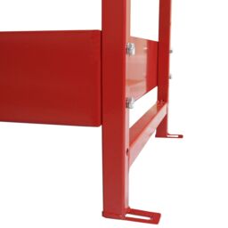 Monstershop Monster Racking Volcano Metal Van Shelving Unit in Red - thumbnail 7