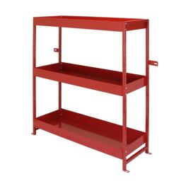 Monstershop Monster Racking Volcano Metal Van Shelving Unit in Red - thumbnail 3