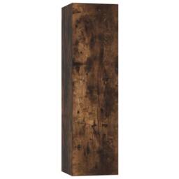 Berkfield Home 3 Piece TV Cabinet Set Smoked Oak Engineered Wood in Brown - thumbnail 7