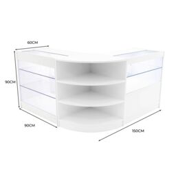 Monstershop Calliope LED Shop Counter Set K900, C900 & LM60 - White - thumbnail 3