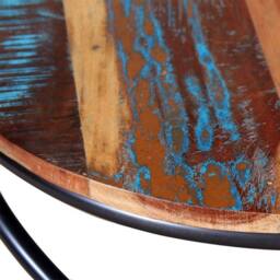 Berkfield Home Beautiful Coffee Table Solid Reclaimed Wood 60x60x40 cm - Size: 60 x 60 x 40 cm - thumbnail 7