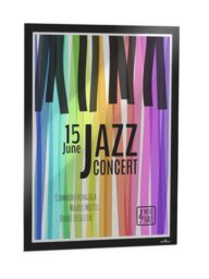 Durable Duraframe UV Poster Adhesive Magnetic Signage Frame - A2 Black - Size: 1 Pack - thumbnail 2