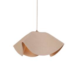 CGC Lighting Flora 64cm Cream Floppy Fabric Lampshade - thumbnail 4