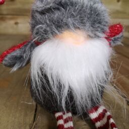 Samuel Alexander 72cm Light up Christmas Gonk with Dangly Legs & Aviator Hat in Red - thumbnail 5