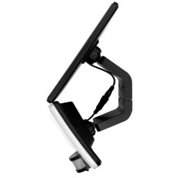 Luceco Guardian LED Solar Floodlight & PIR Motion Sensor, 800lm, 8W in Black - thumbnail 4