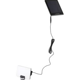 Luceco Guardian LED Solar Floodlight & PIR Motion Sensor, 800lm, 8W in Black - thumbnail 2
