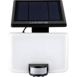 Luceco Guardian LED Solar Floodlight & PIR Motion Sensor, 800lm, 8W in Black - thumbnail 3