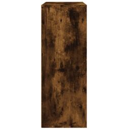 Berkfield Home Sideboard Smoked Oak 60x31x84 cm Engineered Wood in Brown - Size: 60 x 31 x 84 cm - thumbnail 6