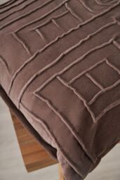 BHS Genevieve Cushion in Taupe - Size: 45 cm x 45 cm - thumbnail 4