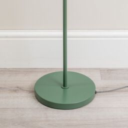 ValueLights Stassi Mushroom Dome Metal Freestanding Floor Lamp Light with LED Bulb in Bottle Green - thumbnail 3