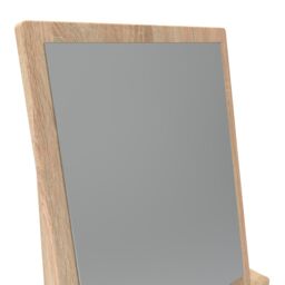 Ready Assembled 2 U Hampshire Mirror (Ready Assembled) in Light Oak - thumbnail 4