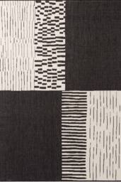 Ted Baker Reversible Outdoor Indoor Acacia Rug Geometric in Black - Size: 160 cm x 230 cm - thumbnail 1