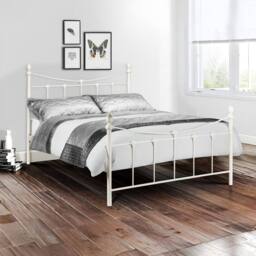 Cheshire Granitewood Bed - Stone White - Single (90cm) - thumbnail 2