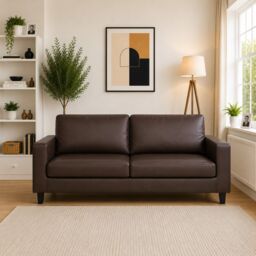 Artemis Home Monmouth 3 Seat Sofa in Brown - thumbnail 2