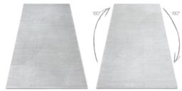 RugsX Balance Rug in Grey - Size: 140 cm x 190 cm - thumbnail 3