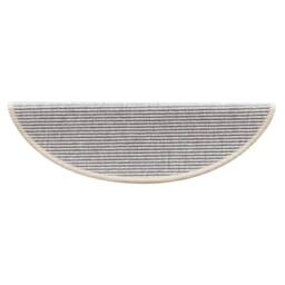 Berkfield Home Stair Mats Self-adhesive 15 pcs 56x17x3 cm Silver - Size: Medium - thumbnail 5
