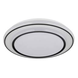 Netlighting Logan Integrated LED Semi Flush Ceiling Light White Matt LED 3000K - thumbnail 2