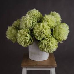 Love Lace Green Peony Artificial Flower
