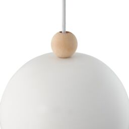 Nordlux Modern Indoor Pendant Light White Metal E27 White Inner - Mains Powered, IP20 - thumbnail 2
