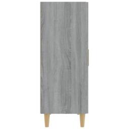Berkfield Home Sideboard Grey Sonoma 70x34x90 cm Engineered Wood - Size: 70 x 34 x 90 cm - thumbnail 4