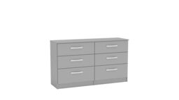 Birlea Lynx 6 Drawer Chest in Grey - thumbnail 5