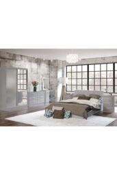 Birlea Lynx 6 Drawer Chest in Grey - thumbnail 4