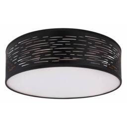 Netlighting Tunno Cylindrical Ceiling Light Black LED 30006000K - thumbnail 2