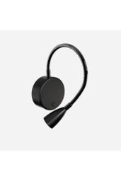 CGC Lighting 'Matilda' Black Adjustable Flexible Neck LED Rechargeable Magnetic USB Reading Bedside Wall Light - thumbnail 4