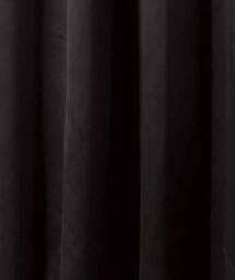 New Edge Blinds Essential Woven Thermal Blackout Eyelet Curtains in Black - Size: 168 cm width x 229 cm drop - thumbnail 2