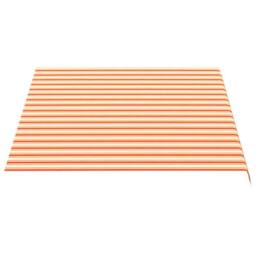 Berkfield Home Replacement Fabric for Awning Yellow & Orange 3.5x2.5 m - thumbnail 4
