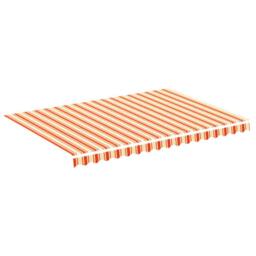 Berkfield Home Replacement Fabric for Awning Yellow & Orange 3.5x2.5 m - thumbnail 3