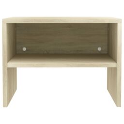 Berkfield Home Bedside Cabinets 2 pcs Sonoma Oak 40x30x30 cm Engineered Wood in Brown - Size: 40 x 30 x 30 cm - thumbnail 5