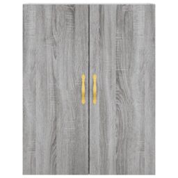 Berkfield Home Highboard Grey Sonoma 69.5x34x180 cm Engineered Wood - thumbnail 5