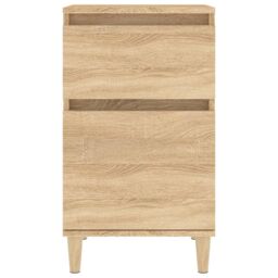 Berkfield Home Bedside Cabinets 2 pcs Sonoma Oak 40x35x70 cm in Brown - Size: 40 x 35 x 70 cm - thumbnail 6