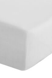 Catherine Lansfield 'Easy Iron Percale' Combed Polycotton 35cm Depth Sheet in White - Size: Super King Fitted - thumbnail 1
