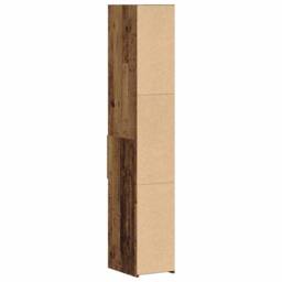 Berkfield Home Highboard Old Wood 30x42, 5x185 cm Engineered Wood in Brown - thumbnail 8