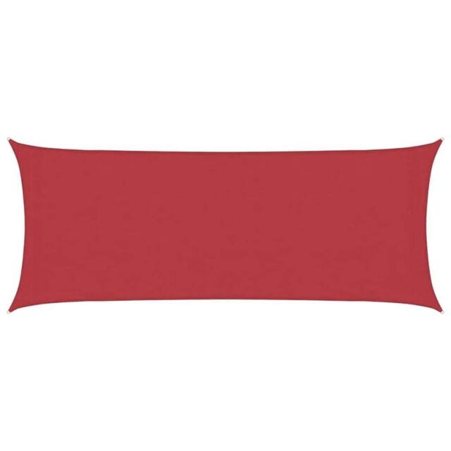Berkfield Home Sunshade Sail 160 g/m ² Red 2x4.5 m HDPE - image 1
