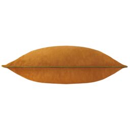 Furn Meridian Velvet Piped Cushion in Tan - Size: 55 cm x 55 cm - thumbnail 2