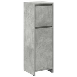 Berkfield Home 3 Piece Bathroom Furniture Set Concrete Grey Engineered Wood - thumbnail 4