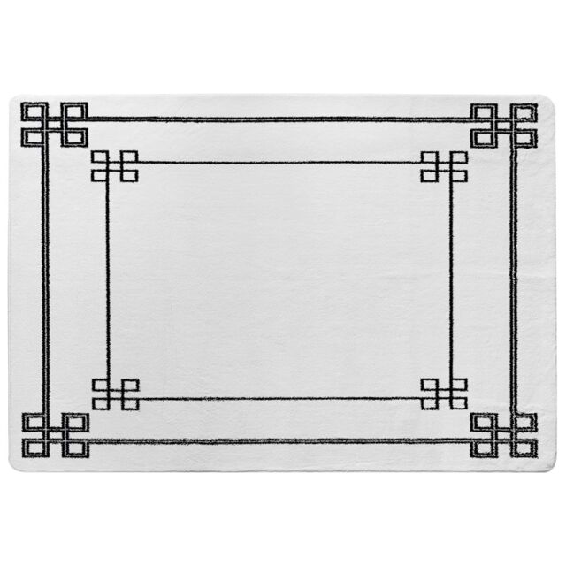 Benjamin Tate Design Roman Style Ornamental Frame Rug in Natural - Size: Large - image 1