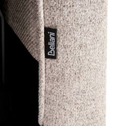 Wyld and Coco Heritage Home Manual Recliner Chair Beige Fabric Retro Armchair - thumbnail 9