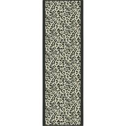 runrug Hallway Carpet Runner Rug - Soft & Comfy, 9mm - 'Rosette' in Black - Size: 60 cm x 210 cm - thumbnail 7