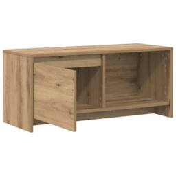Berkfield Home TV Stand Artisan oak Engineered Wood - thumbnail 5