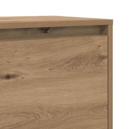 Berkfield Home TV Stand Artisan oak Engineered Wood - thumbnail 9