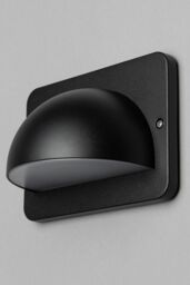 BHS Lighting Jude Outdoor Wall Light in Black - thumbnail 2