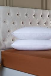 Slumberdown Wonderful Wool Mediumweight Duvet with 2 Medium Support Pillows in White - Size: Single - thumbnail 5