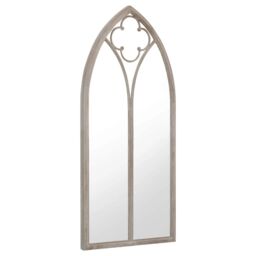 Berkfield Home Mirror Sand 70x30 cm Iron for Indoor Use in Cream - thumbnail 3